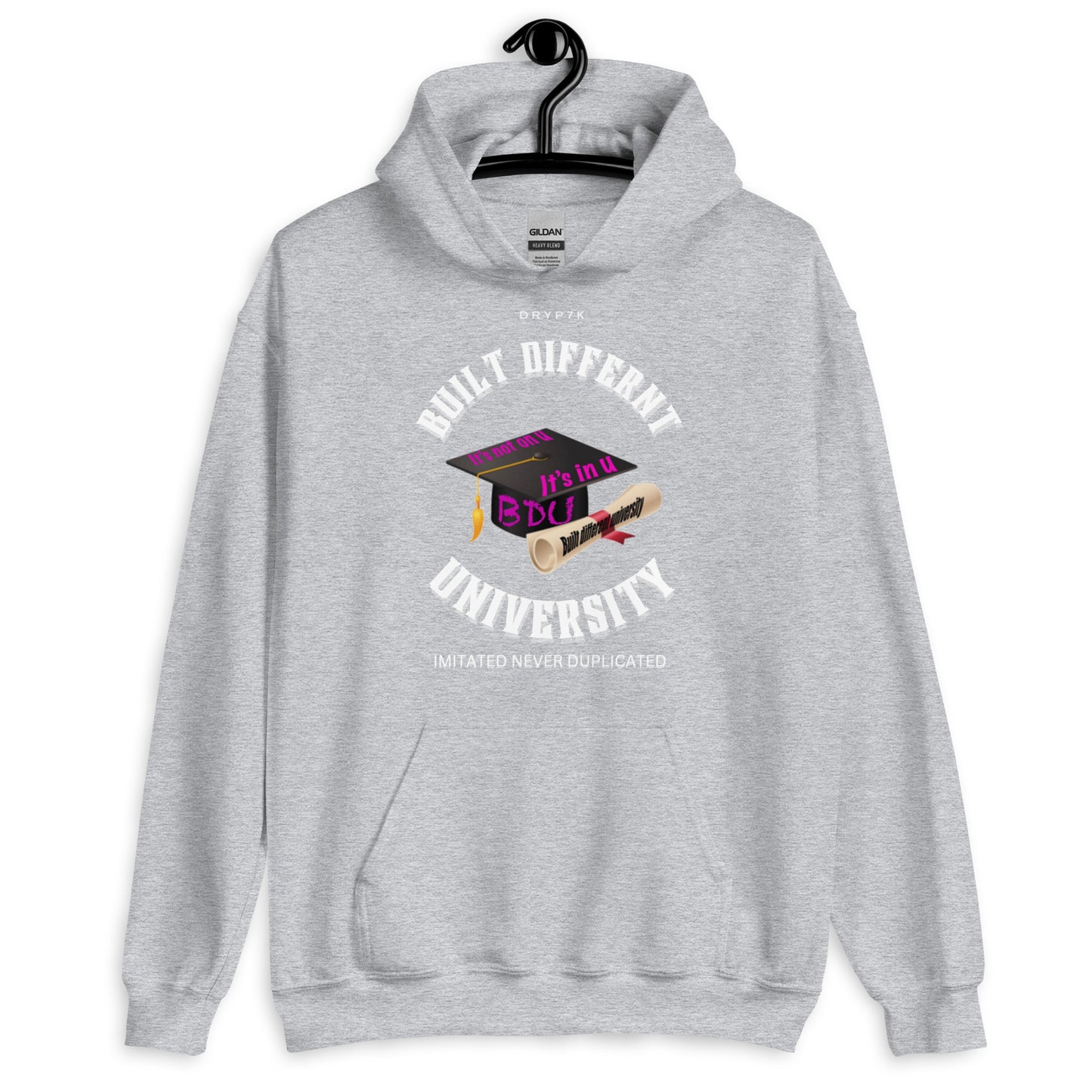 Built Different University Hoodie