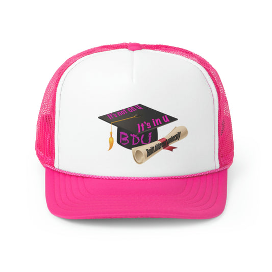 Built Different University Trucker Caps