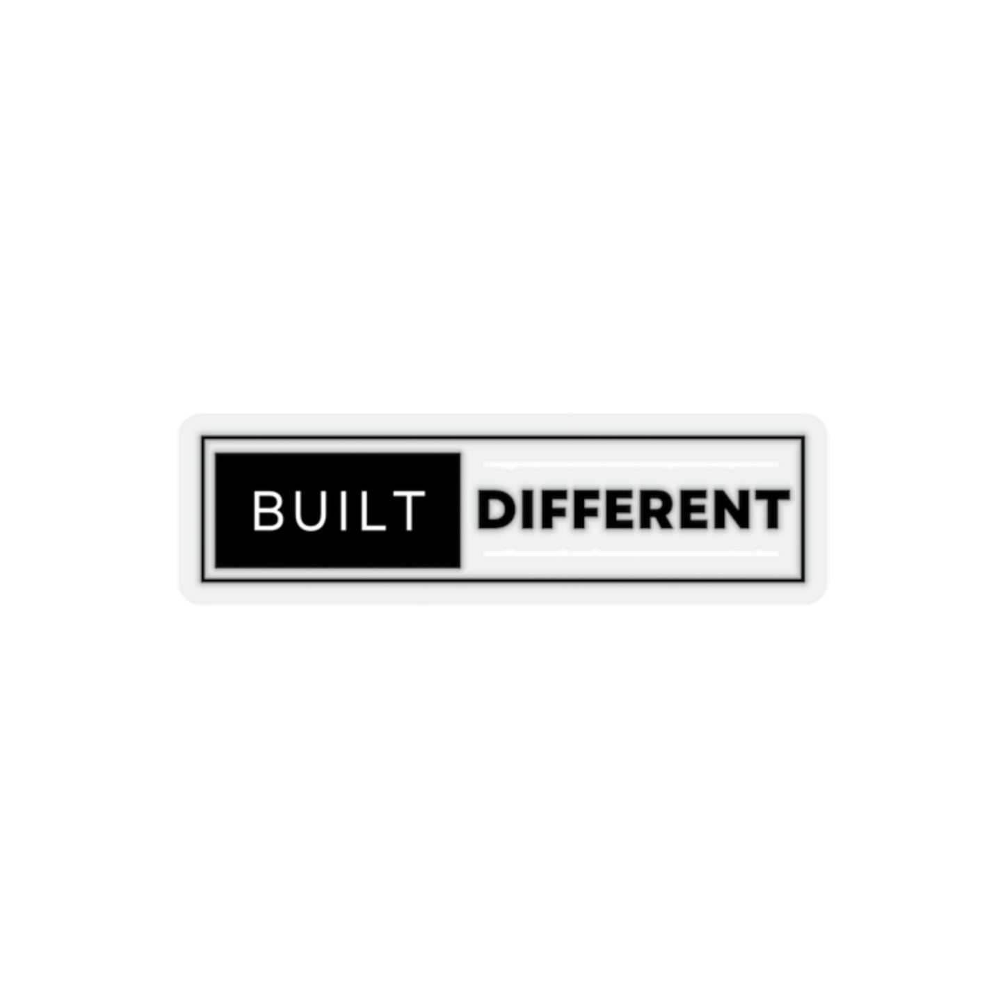 BUILT DIFFERENT STICKER