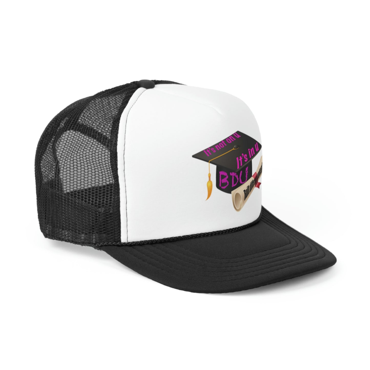 Built Different University Trucker Caps
