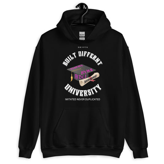 Built Different University Hoodie