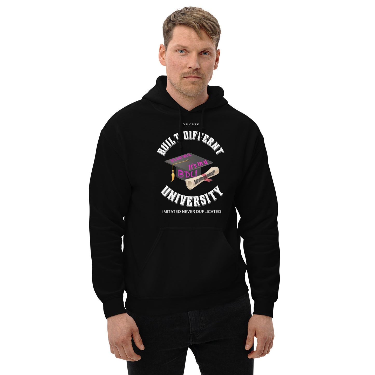 Built Different University Hoodie