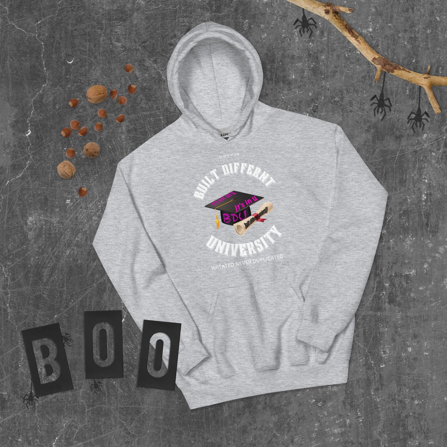 Built Different University Hoodie
